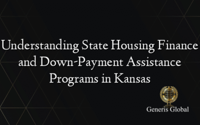 Understanding State Housing Finance and Down-Payment Assistance Programs in Kansas