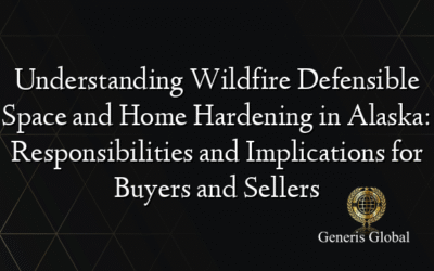 Understanding Wildfire Defensible Space and Home Hardening in Alaska: Responsibilities and Implications for Buyers and Sellers