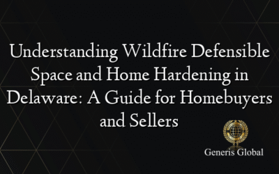 Understanding Wildfire Defensible Space and Home Hardening in Delaware: A Guide for Homebuyers and Sellers