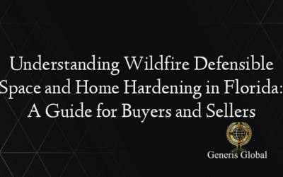 Understanding Wildfire Defensible Space and Home Hardening in Florida: A Guide for Buyers and Sellers