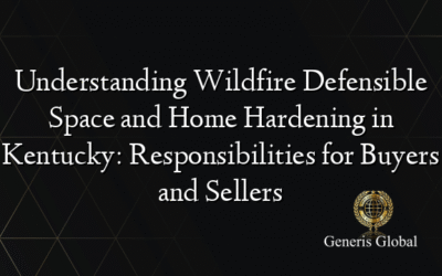 Understanding Wildfire Defensible Space and Home Hardening in Kentucky: Responsibilities for Buyers and Sellers
