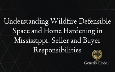 Understanding Wildfire Defensible Space and Home Hardening in Mississippi: Seller and Buyer Responsibilities