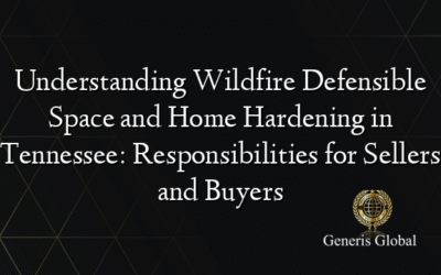 Understanding Wildfire Defensible Space and Home Hardening in Tennessee: Responsibilities for Sellers and Buyers