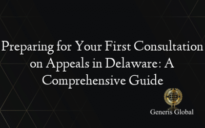 Preparing for Your First Consultation on Appeals in Delaware: A Comprehensive Guide