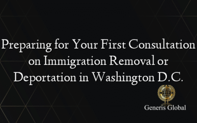 Preparing for Your First Consultation on Immigration Removal or Deportation in Washington D.C.