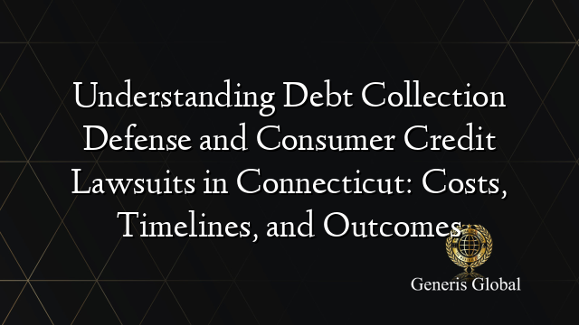 Image showcasing Understanding Debt Collection Defense and Consumer Credit Lawsuits in ...