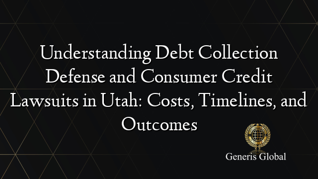 Understanding Debt Collection Defense and Consumer Credit Lawsuits in ...