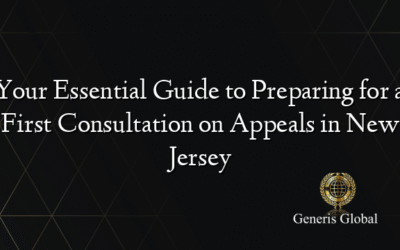 Your Essential Guide to Preparing for a First Consultation on Appeals in New Jersey