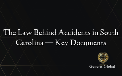 The Law Behind Accidents in South Carolina — Key Documents