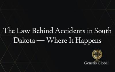 The Law Behind Accidents in South Dakota — Where It Happens