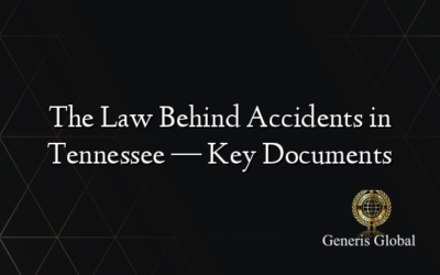 The Law Behind Accidents in Tennessee — Key Documents