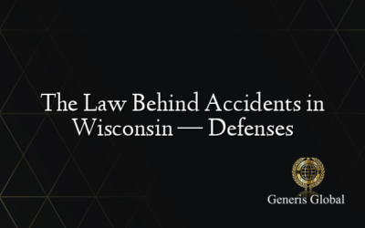 The Law Behind Accidents in Wisconsin — Defenses