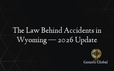 The Law Behind Accidents in Wyoming — 2026 Update